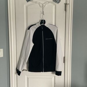 Armani Exchange Light B&W Tennis Jacket